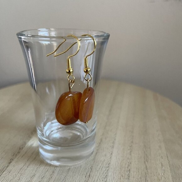 Evolet Beaded, Earrings, boho, chic, handmade, casual, gold, silver, delicate, l - Picture 1 of 1
